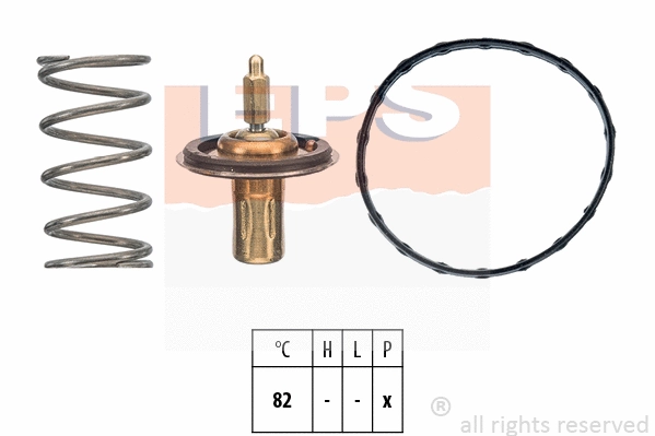 Thermostat, coolant (EPS-1880 950)