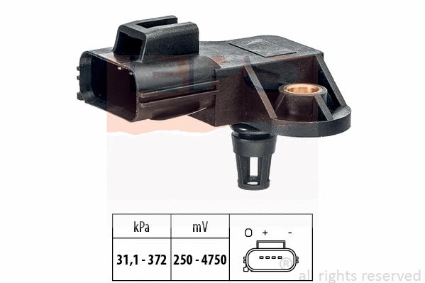 Sensor, boost pressure (EPS-1993 250)