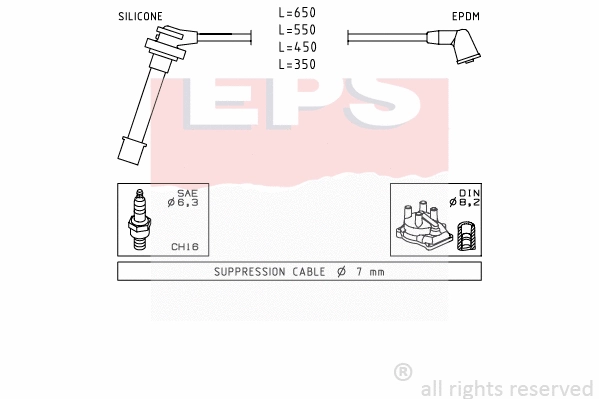 Ignition Cable Kit (EPS-1501 399)