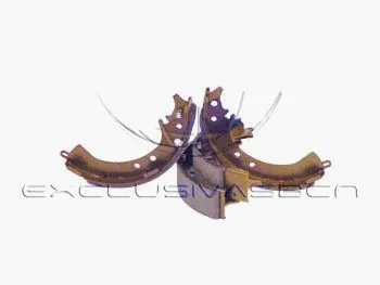 Brake Shoe Set (MRS-2601)