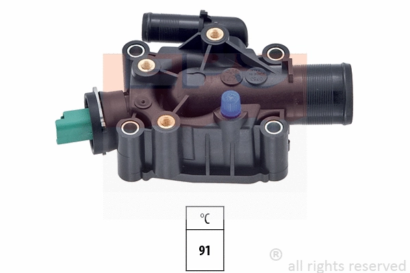 Thermostat, coolant (EPS-1880 671)