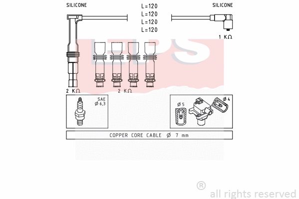 Ignition Cable Kit (EPS-1501 607)