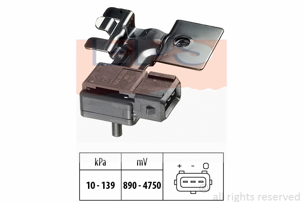 Air Pressure Sensor, altitude adaption (EPS-1993 108)