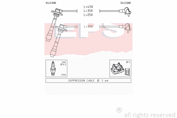 Ignition Cable Kit (EPS-1501 880)