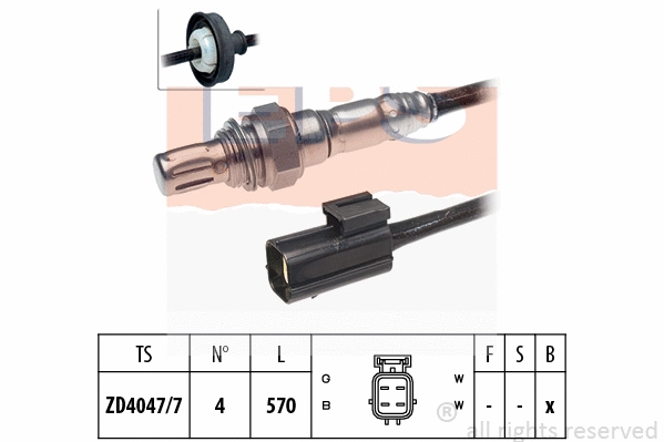 Lambda Sensor (EPS-1998 075)