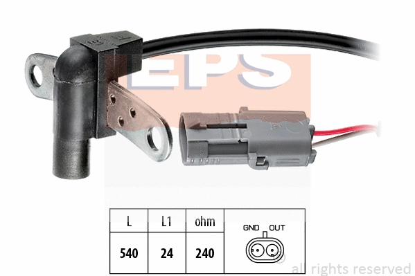 Sensor, crankshaft pulse (EPS-1953 016)