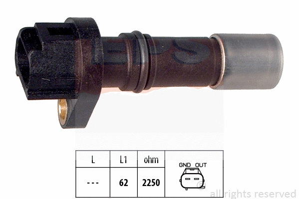 Sensor, crankshaft pulse (EPS-1953 461)