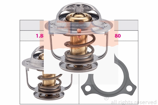 Thermostat, coolant (EPS-1880 238S)