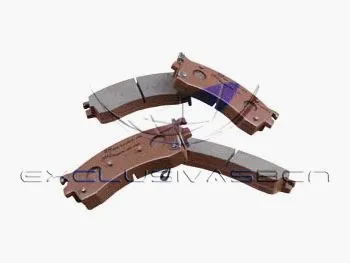 Brake Pad Set, disc brake (MFP-2399)