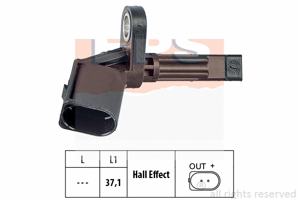 Sensor, wheel speed (EPS-1960 014)