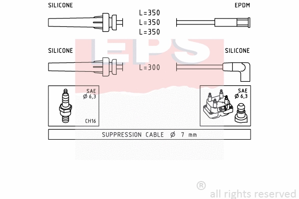 Ignition Cable Kit (EPS-1501 990)