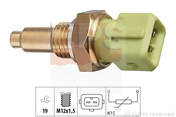 Sensor, coolant temperature