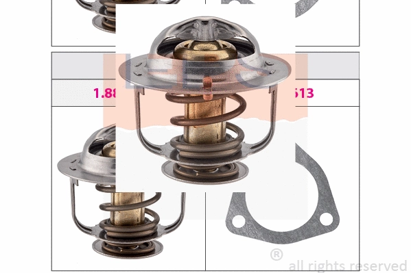 Thermostat, coolant (EPS-1880 216)