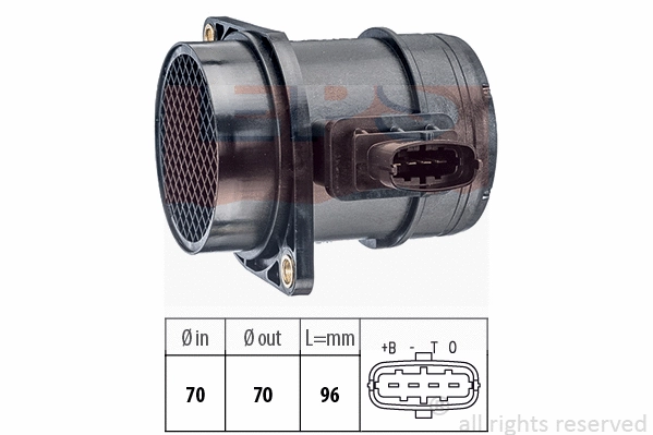 Mass Air Flow Sensor (EPS-1991 299)