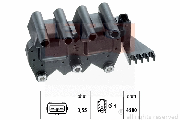 Ignition Coil (EPS-1970 345)