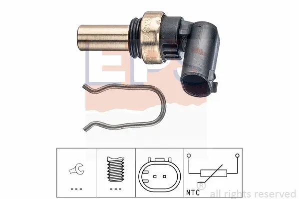 Sensor, coolant temperature