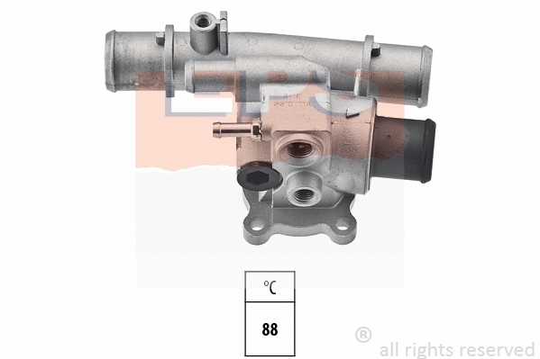 Thermostat, coolant (EPS-1880 116)