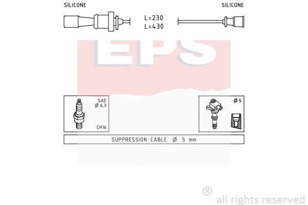 Ignition Cable Kit (EPS-1499 251)