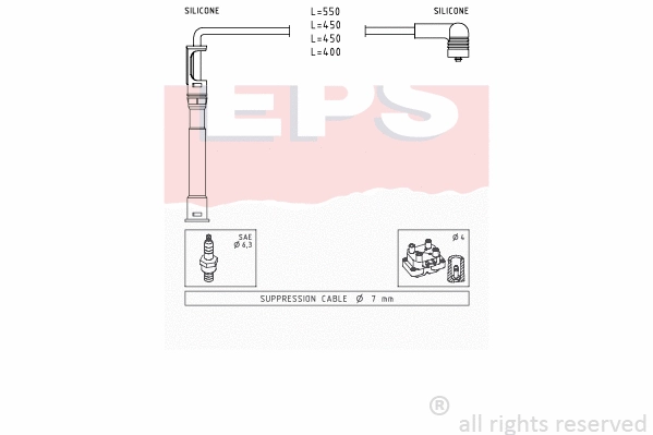 Ignition Cable Kit (EPS-1501 681)