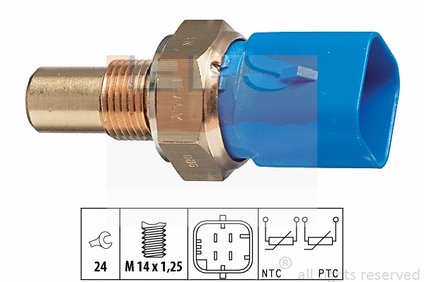 Sensor, coolant temperature (EPS-1830 320)