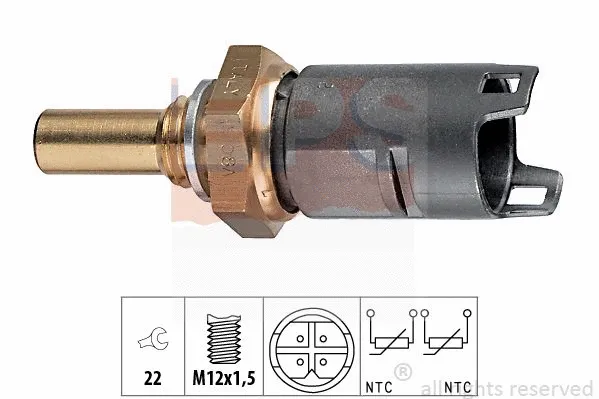 Sensor, coolant temperature