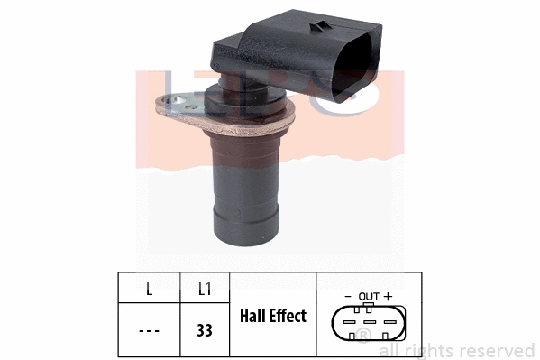 Sensor, crankshaft pulse (EPS-1953 472)