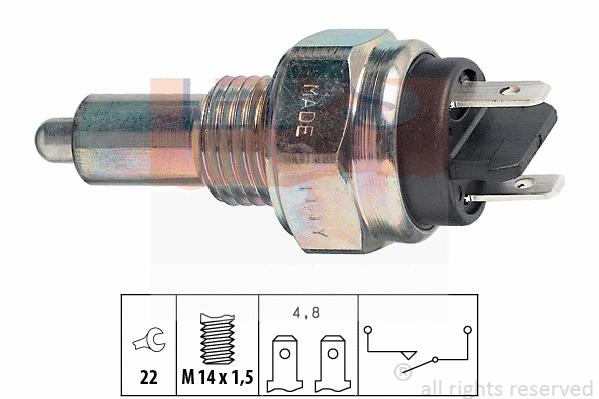Switch, reverse light (EPS-1860 015)
