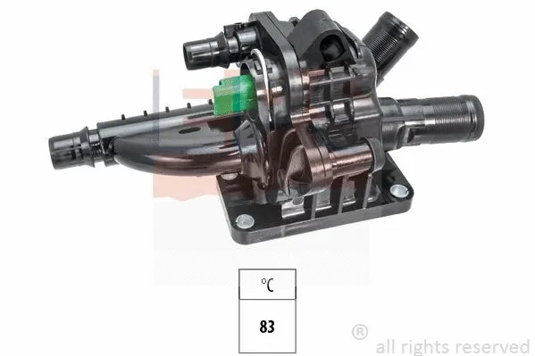 Thermostat, coolant (EPS-1880 792)