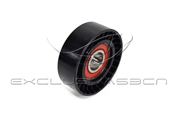 Deflection/Guide Pulley, V-ribbed belt
