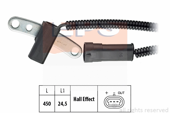 Sensor, RPM (EPS-1953 249)