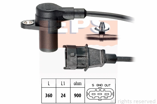 Sensor, crankshaft pulse (EPS-1953 564)