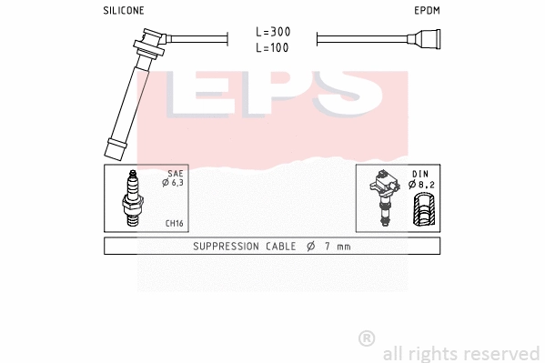 Ignition Cable Kit (EPS-1499 013)