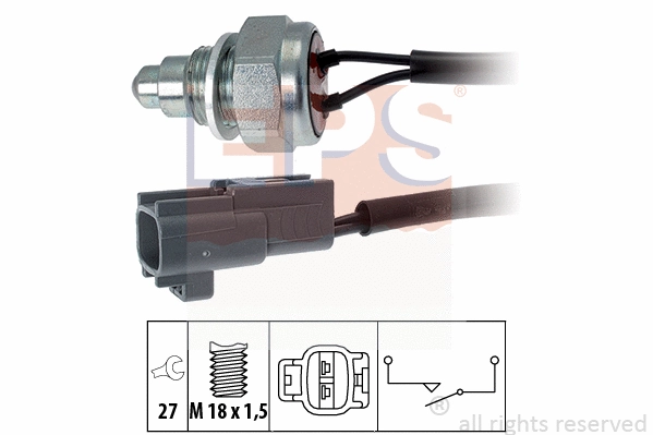 Switch, reverse light (EPS-1860 260)