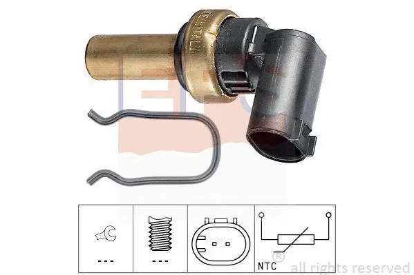 Sensor, oil temperature