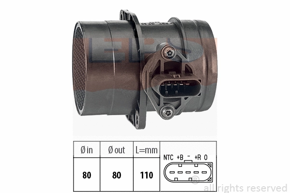 Mass Air Flow Sensor (EPS-1991 223)