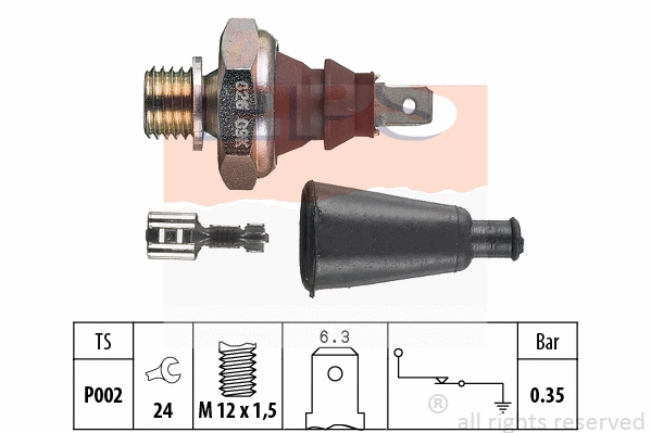 Oil Pressure Switch (EPS-1800 060)
