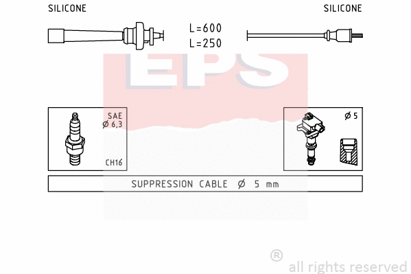 Ignition Cable Kit (EPS-1501 767)