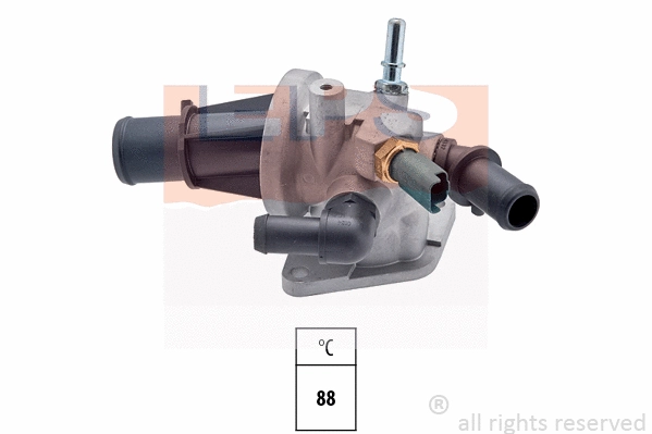 Thermostat, coolant (EPS-1880 580)