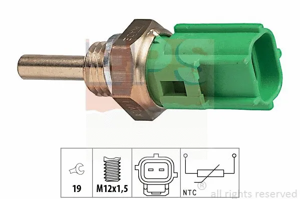 Sensor, coolant temperature