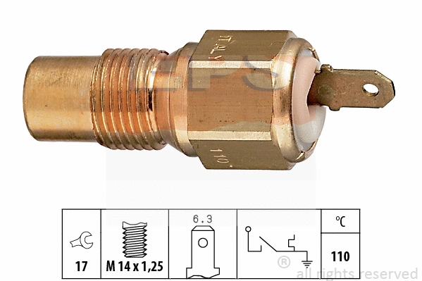 Temperature Switch, coolant warning lamp (EPS-1840 030)