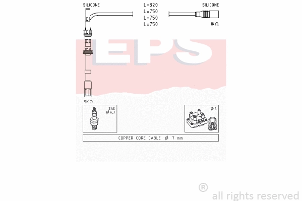 Ignition Cable Kit (EPS-1501 489)