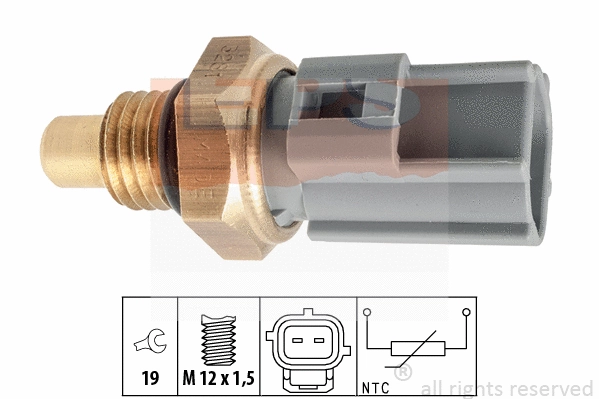Sensor, fuel temperature (EPS-1830 281)