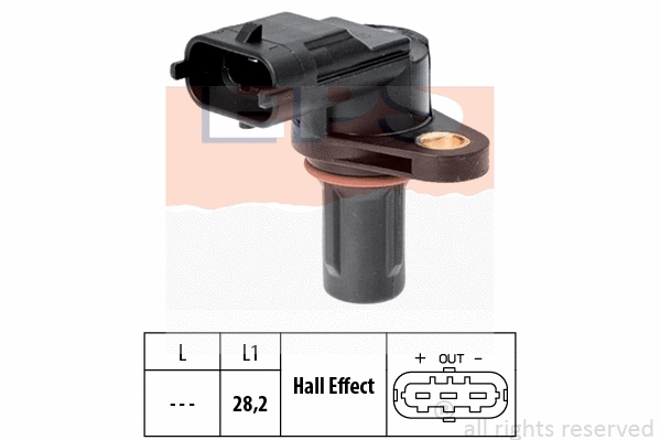 Sensor, RPM (EPS-1953 619)