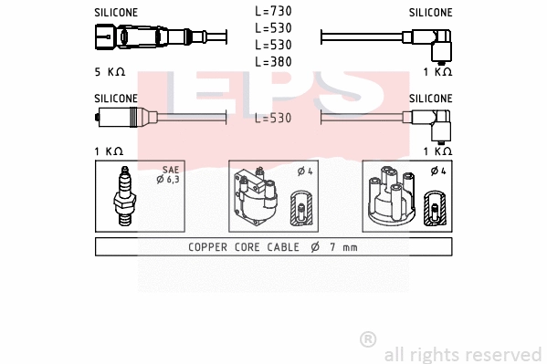 Ignition Cable Kit (EPS-1501 609)