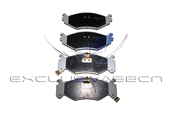 Brake Pad Set, disc brake (MFP-2060)