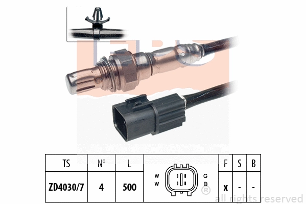 Lambda Sensor (EPS-1997 658)