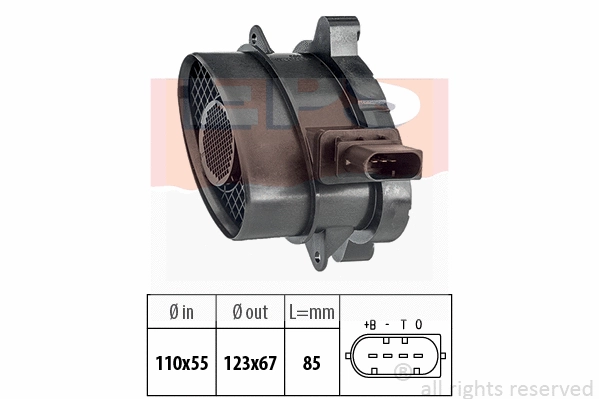 Mass Air Flow Sensor (EPS-1991 005)