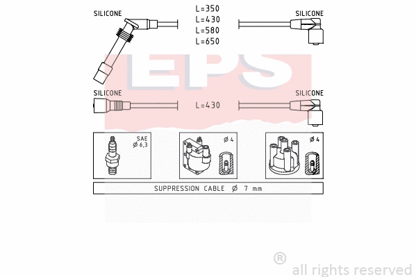 Ignition Cable Kit (EPS-1501 529)