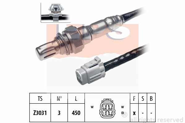 Lambda Sensor (EPS-1997 866)