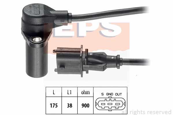 Sensor, crankshaft pulse (EPS-1953 382)